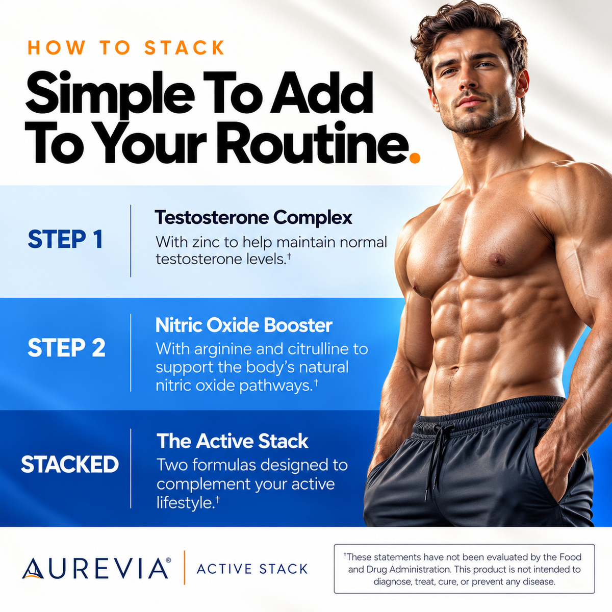 AUREVIA™ Active Stack para hombres