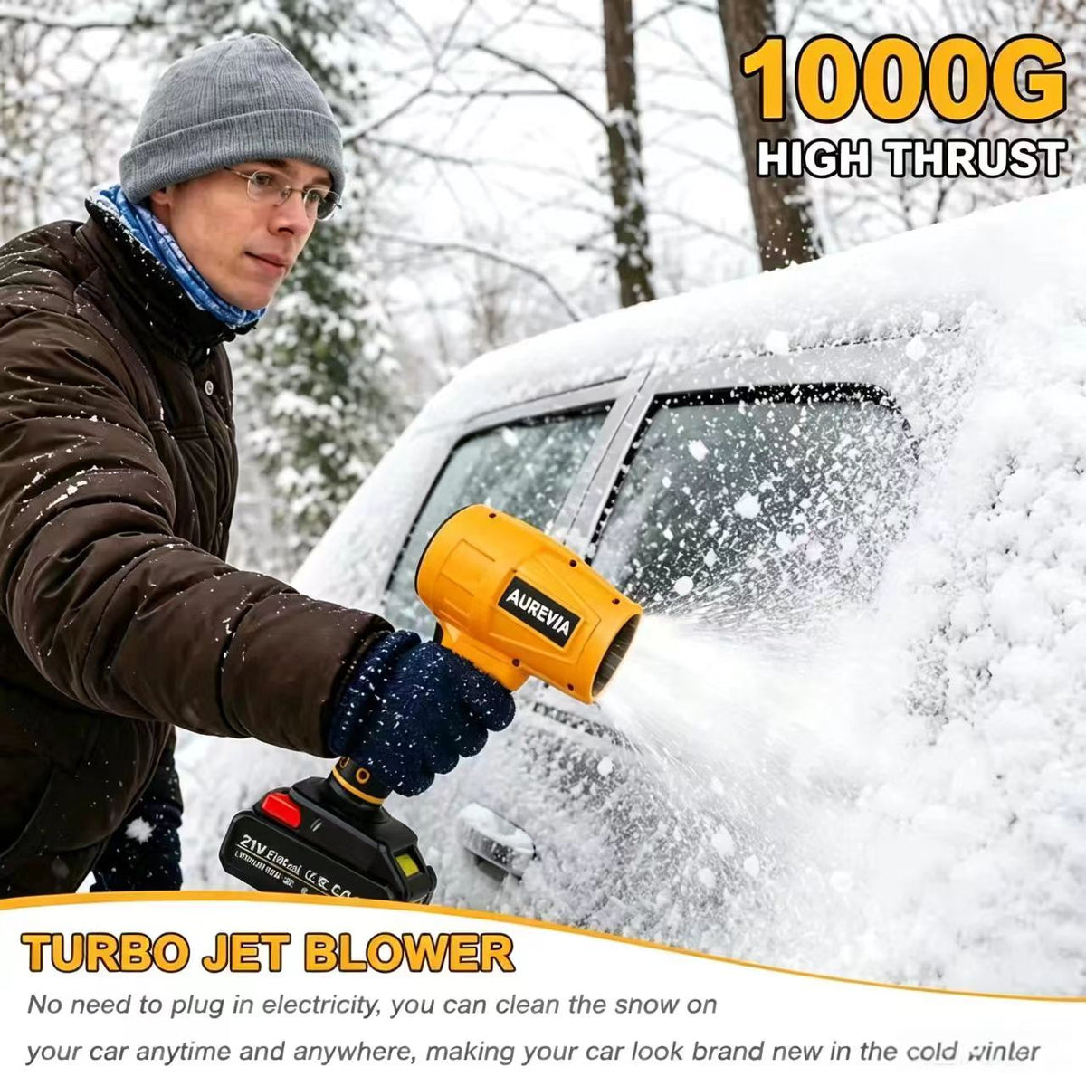 AUREVIA Cordless Leaf Blower