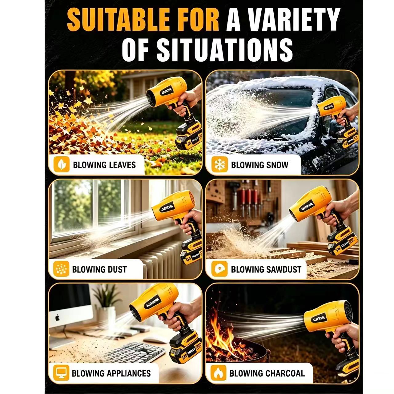 AUREVIA Cordless Leaf Blower