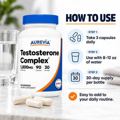 AUREVIA™ Complejo de Testosterona
